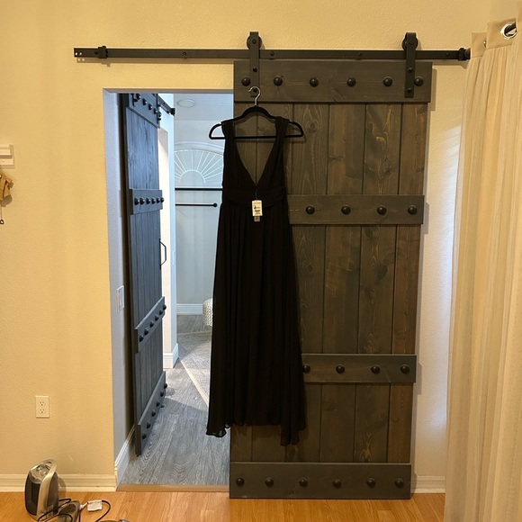 Love By Design Black Maxi Dress medium NWT - Picture 4 of 4